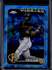 2024 Topps Chrome Update Sapphire Michael Taylor #USCS229 Pirates