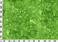 Dark Light Spring Green Roses Flowers Quilting Sewing Fabric by Yard c56