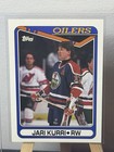 Front of 1990-91 Topps - Jari Kurri #108