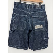 Vintage Southpole Shorts Mens 34 Blue Baggy Carpenter Hip Hop Y2K Streetwear