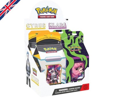 Pokemon Cyrus & Klara Sammlung Display Sealed Silber Astral Brilliant 28 Packs