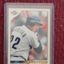 Topps 1996 Finest Dave Magadan Houston Astros Baseball Card #116 Base Set