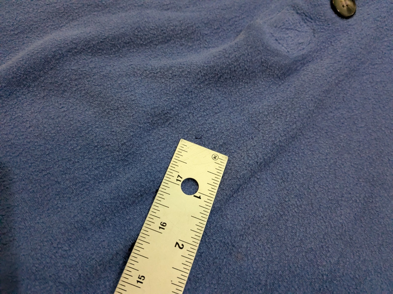 Vintage Patagonia Fleece 1/4 Button Pullover USA Made Size S Periwinkle 25680 thumbnail 11