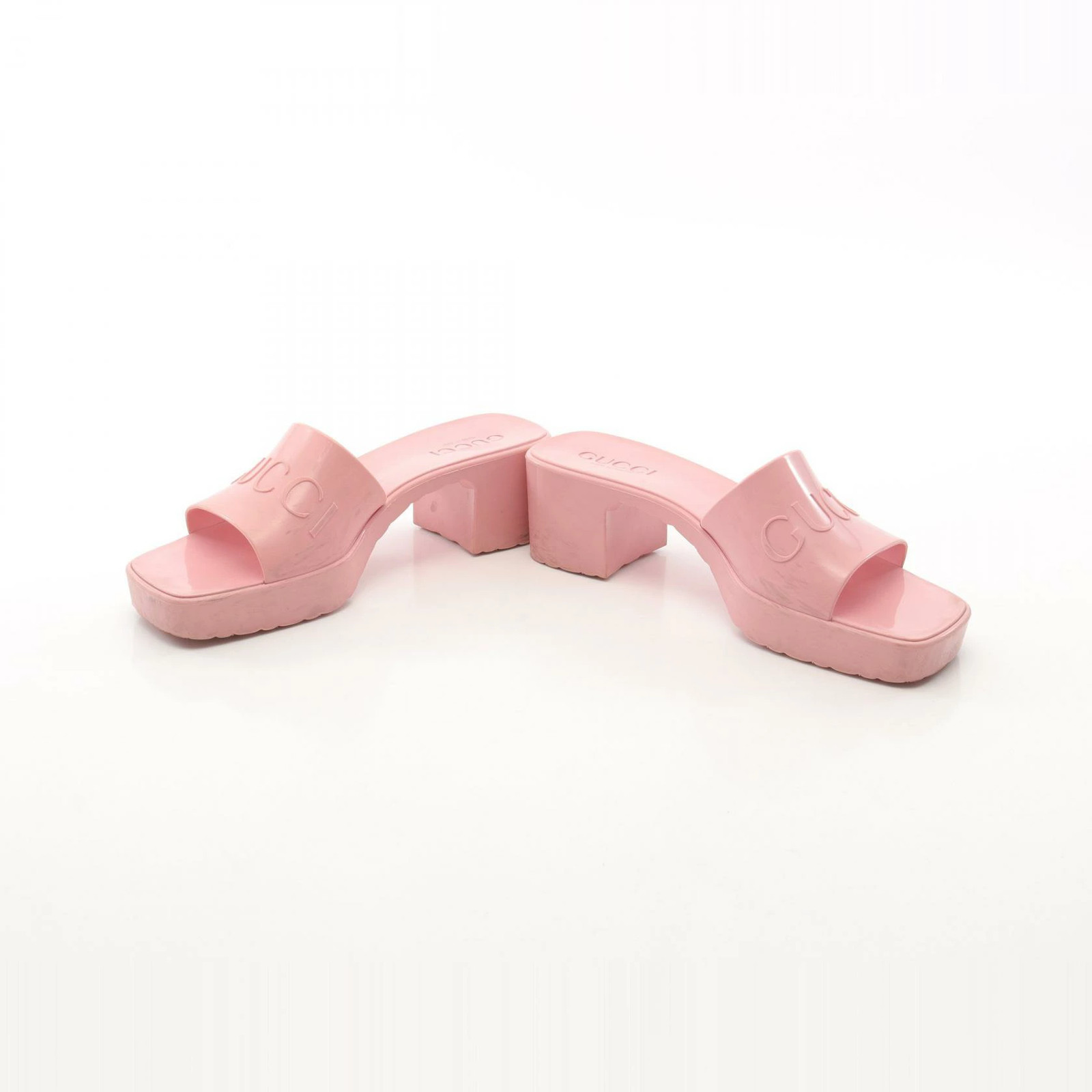 GUCCI sandals shoes rubber ladies pink 624730 thumbnail 3