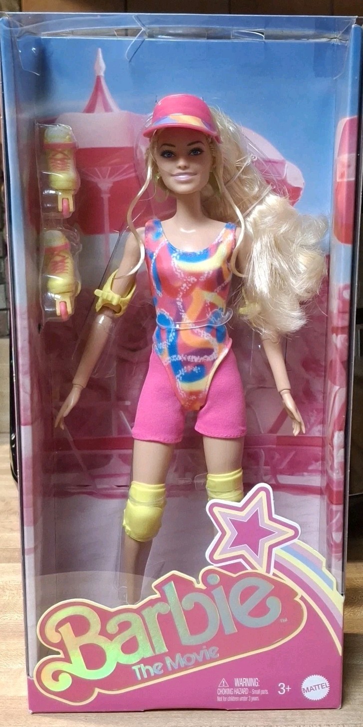 BARBIE THE MOVIE Margot Robbie as Barbie Inline Skating Outfit (2023, Mattel)