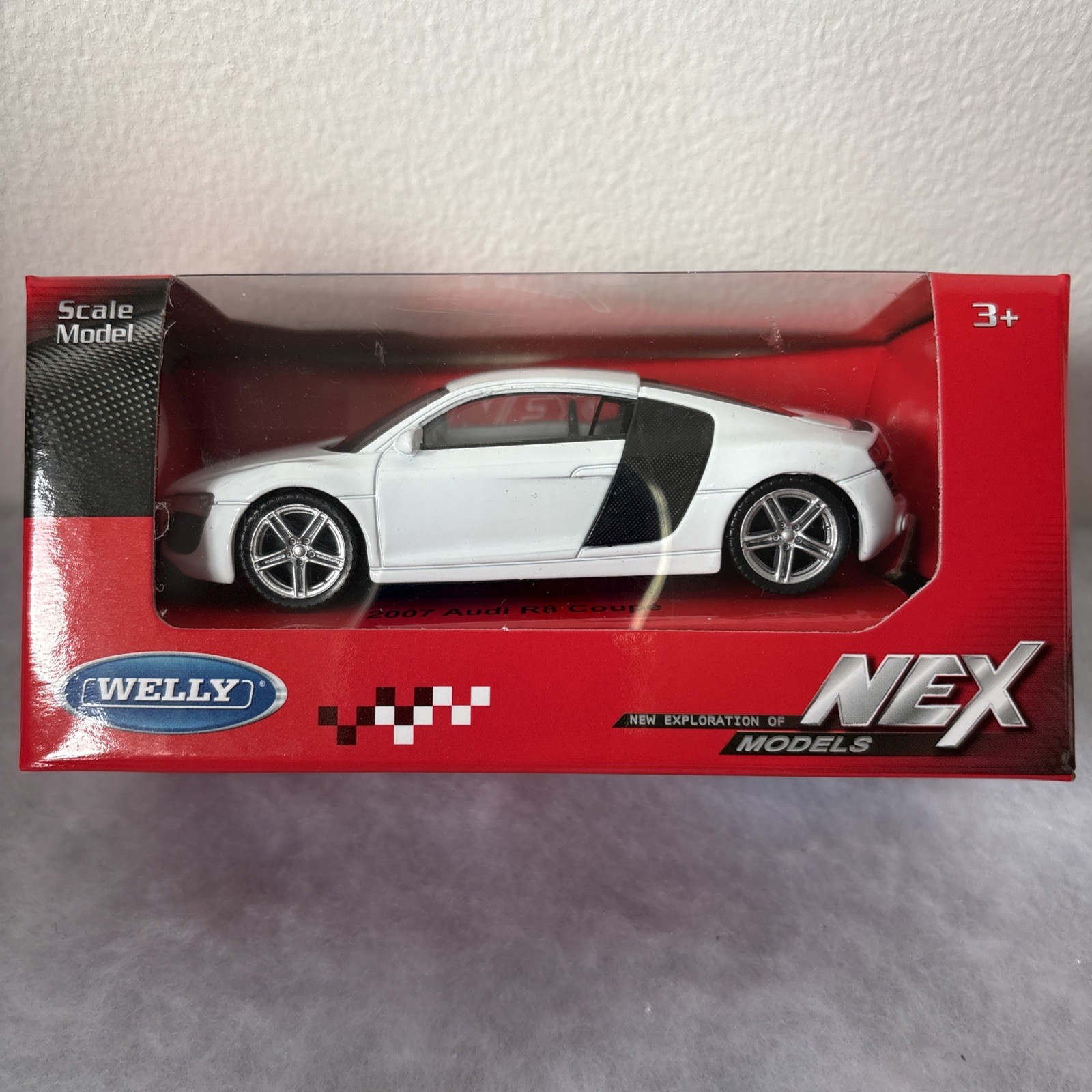 Audi R8 Coupe Scale Model Diecast Metal Nex Exploration of Models Collectible