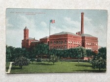 O1081 Vintage Postcard Bureau of Engraving and Printing Washington DC