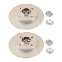 2 Bremsscheiben Voll Ø 244 Mm Triscan Bremsen-Expertise FüR U.A. Peugeot 208