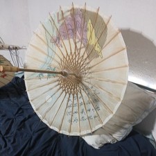 72 Vintage Indonesian HandPainted Parasols   Imported Artisan D cor Reseller Lot