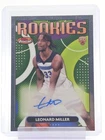 LEONARD MILLER 2023-24 TOPPS FINEST ROOKIES FINEST AUTOGRAPH #RFA-LM Q7636
