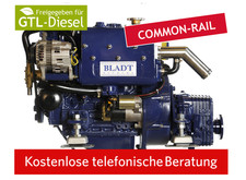 Innenborder, Schiffsdiesel, BLADT DIESEL 27 PS