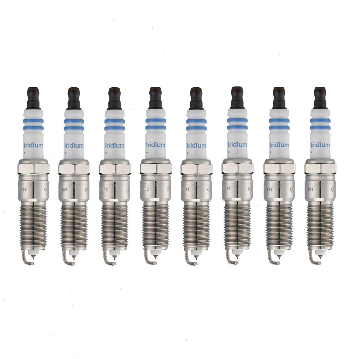 8 pc Bosch 9616 Double Iridium Spark Plugs for XP5426 XP5143 APP5224DP2 ms