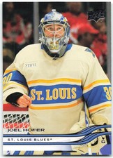2025-26 Upper Deck Series 2 #404 Joel Hofer St. Louis Blues