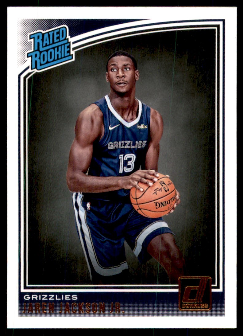 2018-19 Donruss Jaren Jackson Jr. RC Memphis Grizzlies #188