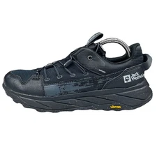 Jack Wolfskin Men's Hiking Trail Running Shoes Size 8 Black Outdoor Sneakers New