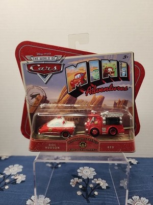 NIP Disney Pixar World of Cars Mini Adventures Radiator Springs Doc Hudson & Red