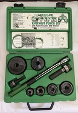 Greenlee 7238SB Manual Punch Driver Set w/case