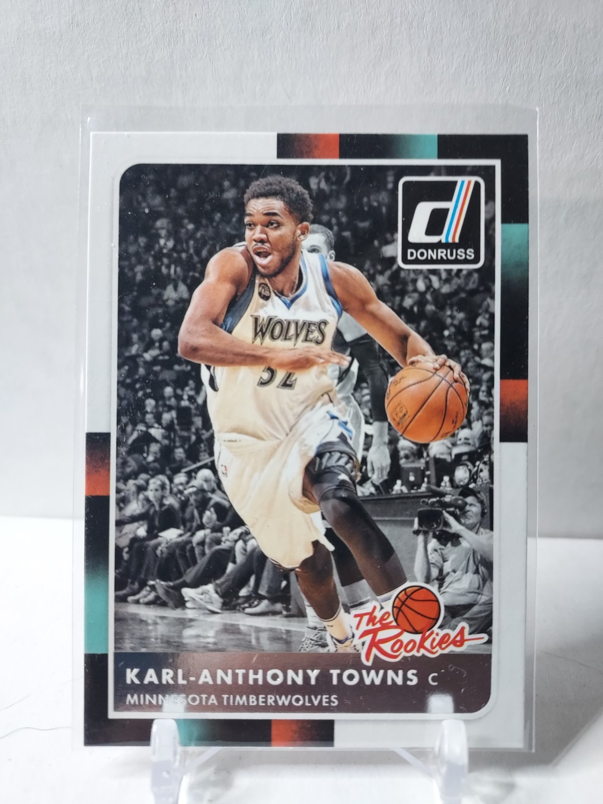 2015-16 Donruss The Rookies #21 Karl-Anthony Towns RC