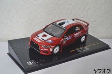 Ixo Mitsubishi Lancer Evolution X Rally Hokkaido 2010 1/43 Mini Car