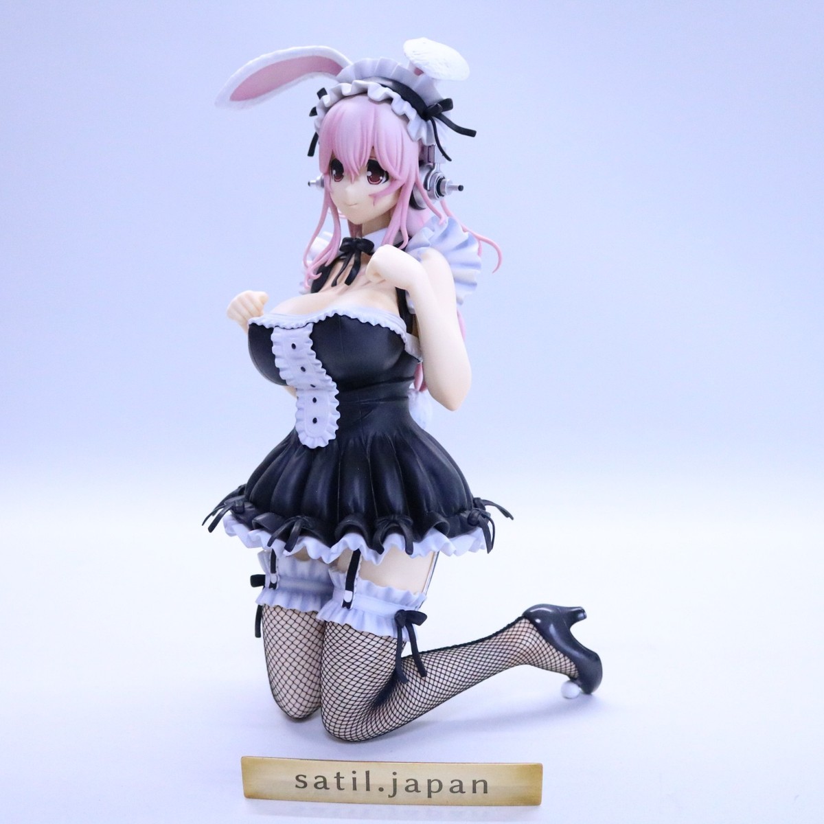 FREEing NITRO Super Sonico Bunny Ver. 1/4 Scale Figure Authentic