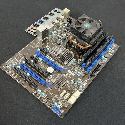 MOTHERBOARD/CPU/RAM COMBO: MSI 970A-G43 AM3+ ATX ~ AMD FX-4130 ~ 8GB DDR3