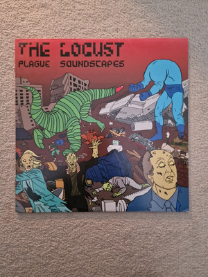 The Locust Plague Soundscapes Vinyl Lp Album 1st Pressing Clear Vinyl 