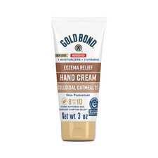 Gold Bond Medicated Eczema Relief Hand Cream, 3 Oz., Skin Protectant Cream with