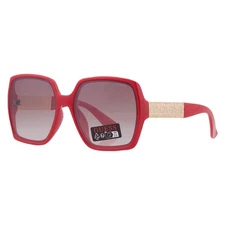 Guess Factory Brown Gradient Square Ladies Sunglasses GO00031 66F 62