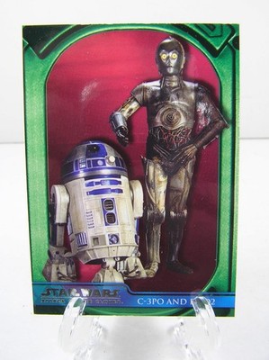 Topps 2002 Star Wars Attack of the Clones Trading Card #15 C-3PO & R2-D2