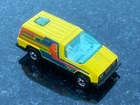Hot Wheels Inside Story Astro Van 1978 Yellow Blackwall Hong Kong BW Vintage