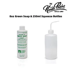 8Oz Pure Cosco Tincture Green Soap with 250Ml Squeeze Bottles (Made in USA)