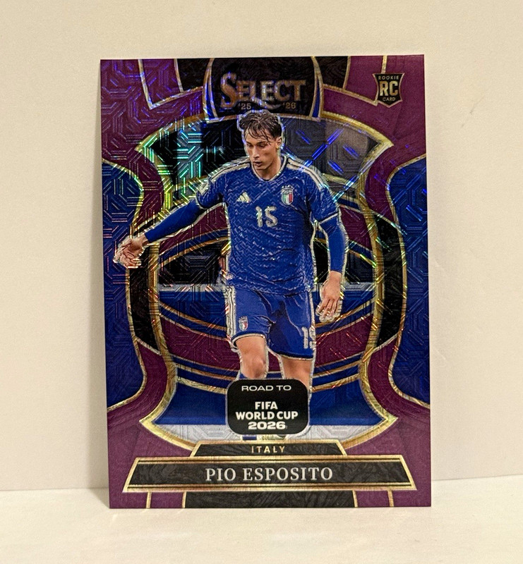 Panini Select Road to FIFA WC 2026 2025-26 Pio Esposito Italy #31 RC Terrace