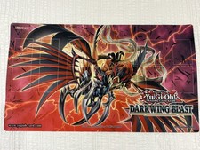 Yu-Gi-Oh! Spielmatte - Darkwing Blast - Konami Playmat TCG Rubber - Neu aber geöffnet