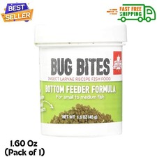 Fluval Bug Bites Granules Small-Medium Bottom Feeders 1.60 Oz Pack of 1 