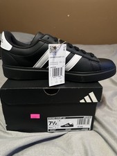 Adidas Men's GRAND COURT 2.0 'Black White' Shoes JR0546