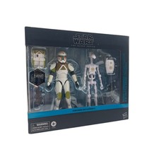 Star Wars Black Series Clone Commando & B1 Battle Droid 6    Action Figures