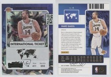 2021-22 Panini Contenders International Ticket Green Ice Marc Gasol #6