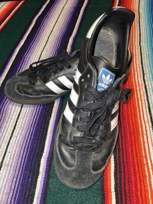 Adidas Samba Classic Black White Gum Sneakers Men s 7.5 No Insoles