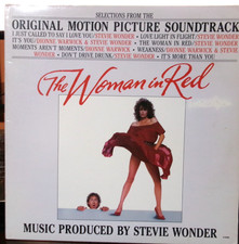 THE WOMAN IN RED Gatefold Motown LP Album -Produced by Stevie Wonder
