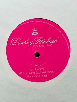 Aphex Twin / Donkey Rhubarb 1995 UK Original Vinyl AFX Warp