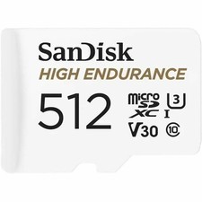 SanDisk High Endurance SDSQQNR-512G-GN6IA 512 GB Class 10/UHS-I U3 V30 microSDXC