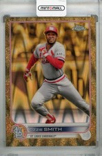 2022 Topps Gilded Collection Ozzie Smith Chrome Raywave Gold Etch /25