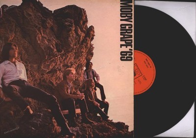 Moby Grape - Moby Grape '69 UK press LP original 1969 press (VG) CBS 63430 .