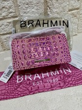 CUTE PINK EMPOWER MELBOURNE Brahmin MINUETTE Crossbody with Built in Wallet