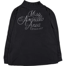 Used Murina high neck long T-shirt long sleeve T made in USA men's size L