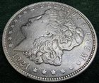 1921-D Morgan Silver Dollar, VF/XF Condition, 90% Silver Collector's Item!