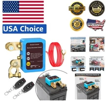 Compact Remote Battery Disconnect Switch 12V, 240A - Ideal for RVs and Trucks