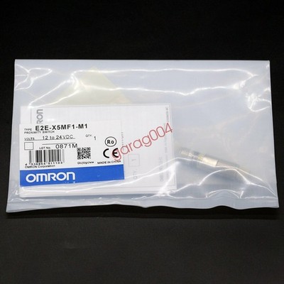 E2E-X5MF1-M1 1PC New Omron Short Barrel Inductive Proximity Sensor 200mA PNP M12