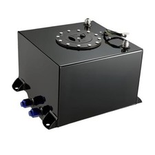 Fuel Cell Gas Tank Aluminum with Level Sender Street Drift 5 Gallon Black