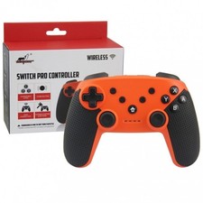 WIRELESS CONTROLLER FOR NINTENDO SWITCH ANDROID PRO CONTROLLER ORANGE